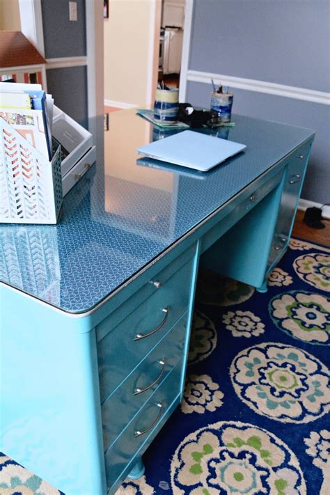 metal tanker desk makeover ideas